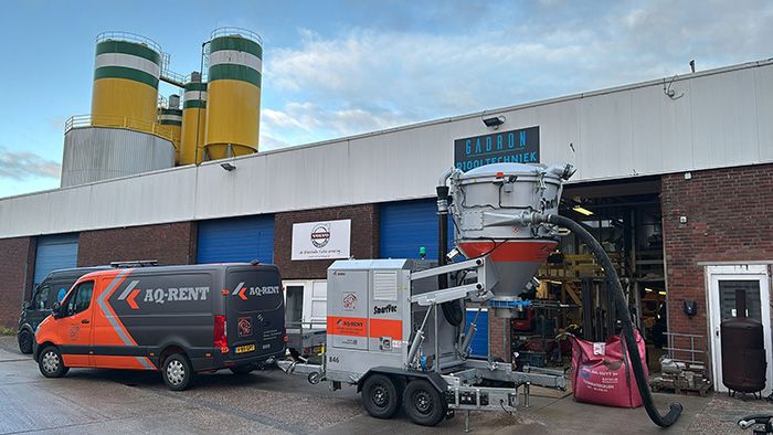 Succesvolle demo van onze big bag vacuümhopper! 💨